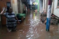 Ciliwung Meluap, Banjir 50 Cm di Kebon Pala Jakarta Timur Sudah Surut