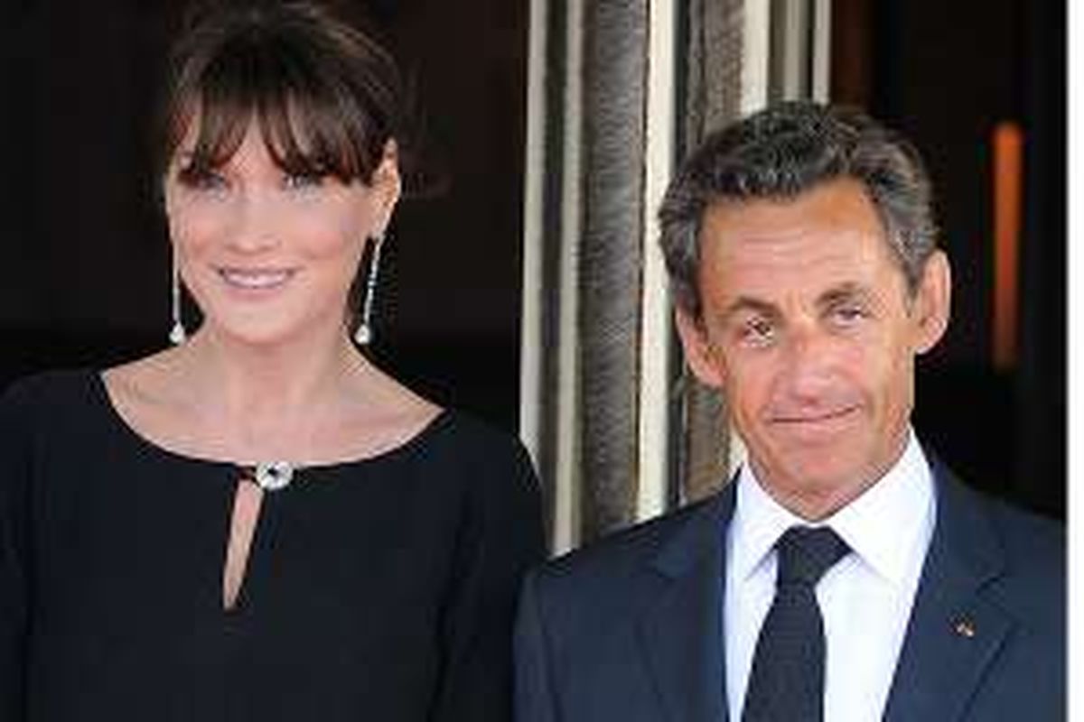 Carla Bruni dan Nikolas Sarkozy