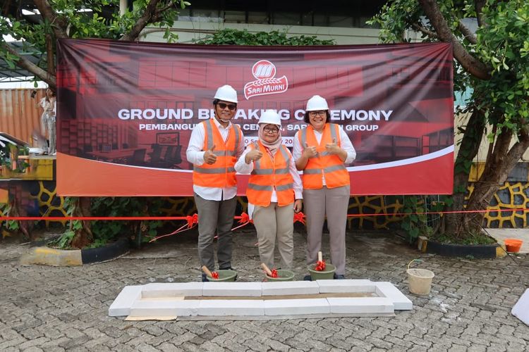 Acara groundbreaking ceremony yang dilakukan Sari Group menandai dimulainya pembangunan Research and Development (RnD) Center di Bogor, Selasa (24/9/2024).