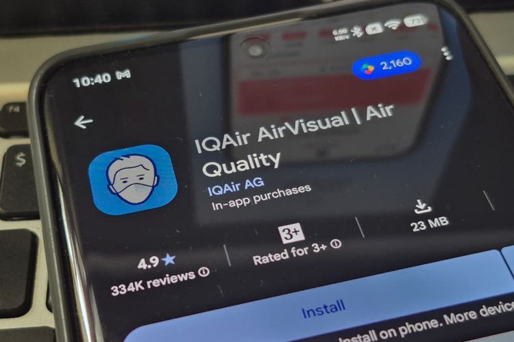 Cara Cek Kualitas Udara Hari Ini di HP via Aplikasi IQAir AirVisual