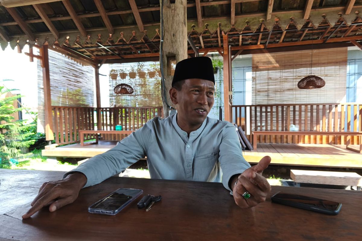 Kepala Desa Karangrejo, M Heli Rofikun, Jumat (9/5/2025)