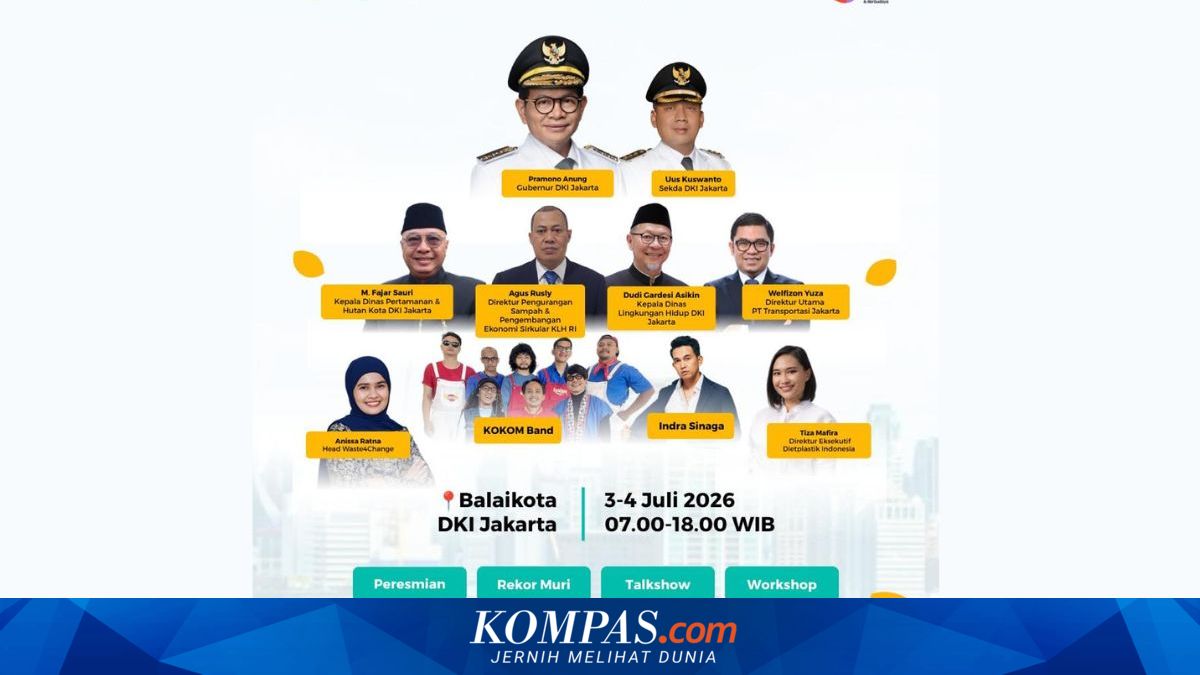 JEFF 2026 Ajak Warga Belajar Kelola Sampah dan Ikut Gerakan Lingkungan di Balai Kota