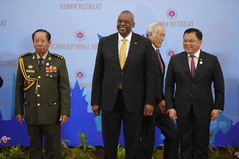 Menteri Pertahanan AS dan China Bertemu di Kamboja, Ada Apa?