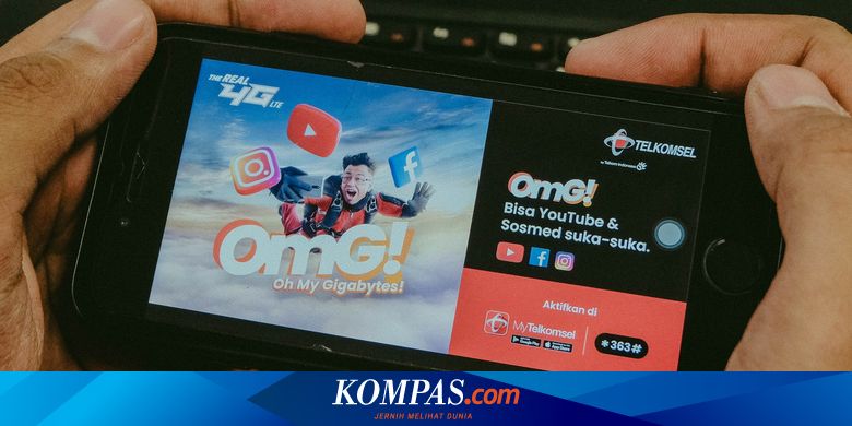 Daftar Paket Internet Telkomsel Bulan Februari 2020 Halaman All Kompas Com