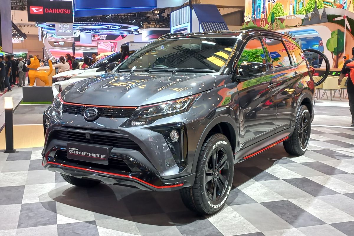 Referensi modifikasi mobil di booth Daihatsu di GIIAS 2024