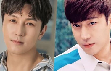 Kim Dong Wan dan Eric Mun, dua member Shinhwa.