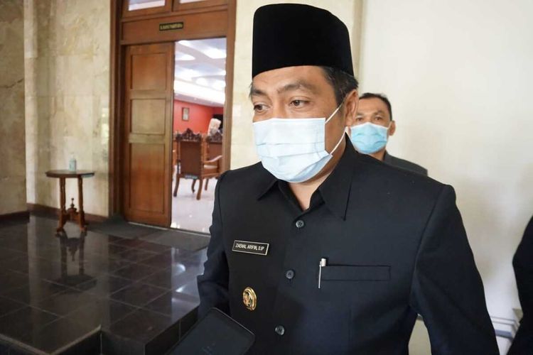 Bupati Magelang Zaenal Arifin ditemui di rumah dinas setempat, Senin (9/11/2020).