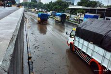 Banjir Surut, 8 Gerbang Tol JORR Seksi S Kembali Dibuka
