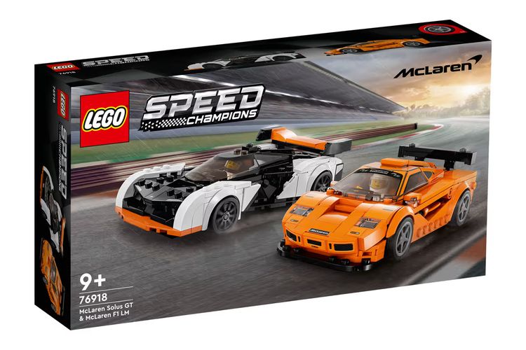 Lego McLaren Solus GT dan McLaren F1 LM