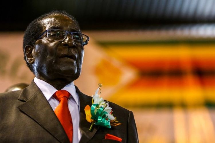 Presiden Zimbabwe Robert Mugabe.
