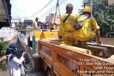 Jembatan di Johar Baru yang Sering Jadi Akses Tawuran Sudah Tertutup Beton