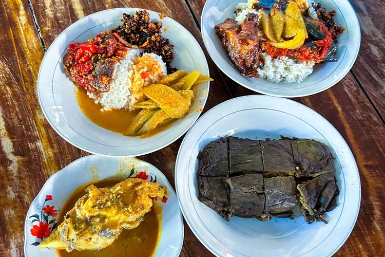 Makanan tradisional khas Bengkulu. 