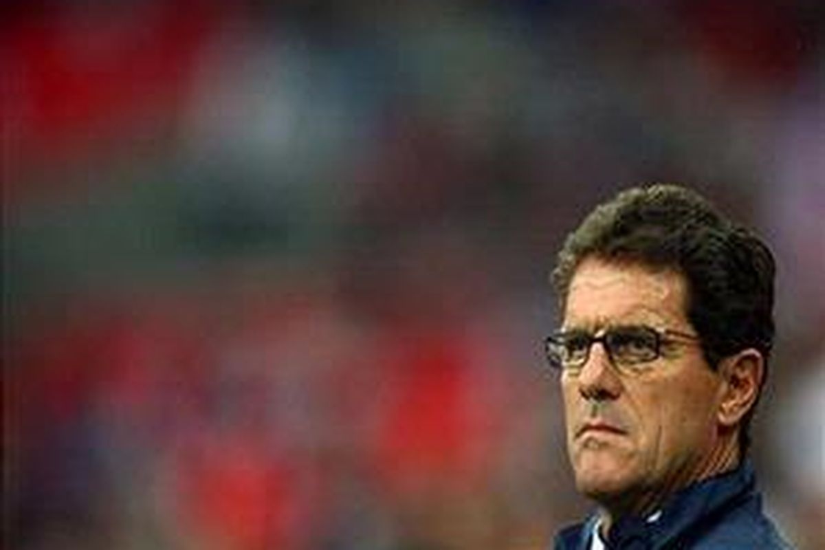 Pelatih timnas Inggris, Fabio Capellio.
