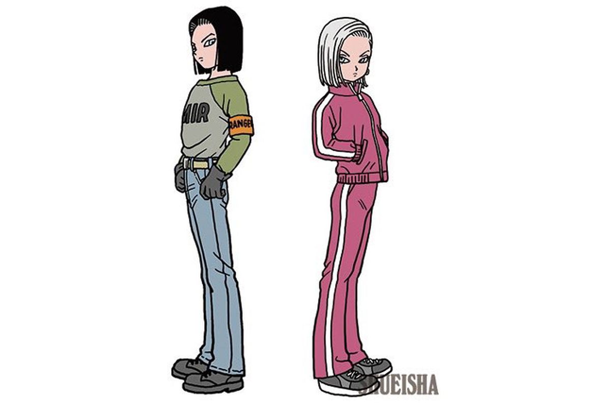 Desain awal Android 17 dan 18