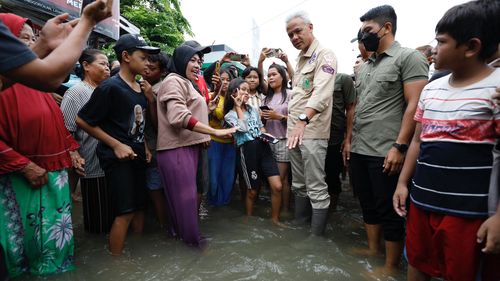 Sambangi Korban Banjir di Grobogan, Ganjar: Di Atas Politik Itu Ada Kemanusiaan