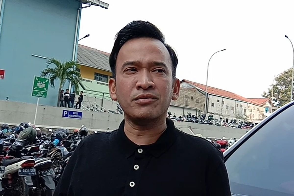 Ruben Onsu di kawasan Tendean, Jakarta Selatan, Kamis (25/7/2019).