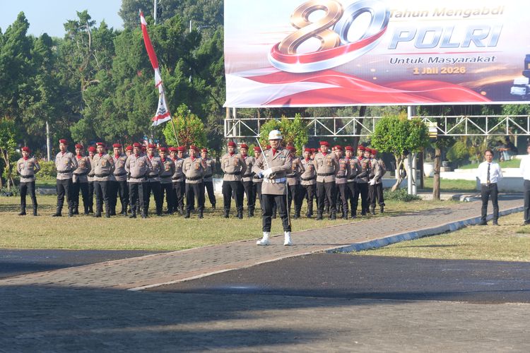 Lagu Indonesia Raya Tak Berkumandang saat Upacara HUT Polri di Lumajang, Ini Penjelasan Kapolres