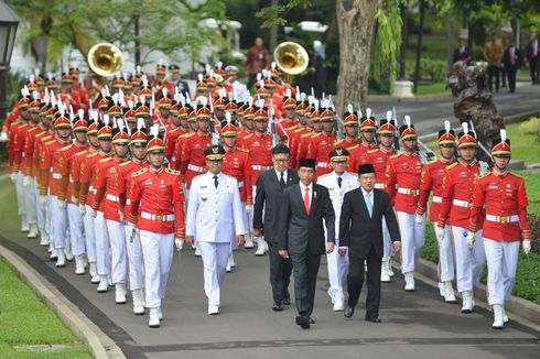 Video Detik-detik Pelantikan Anies-Sandi di Istana