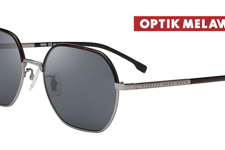 Kacamata BOSS HUGO BOSS tipe S HB 1107/FS R81 IR (Dok. Optik Melawai)
