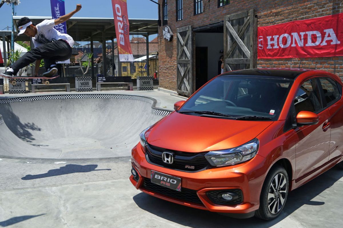 Tes drive All New Honda Brio di Bali. Brio terbaru hadir dengan beberapa perubahan di eksterior dan interior