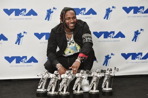 Kendrick Lamar Menangi 6 Penghargaan VMAS 2017