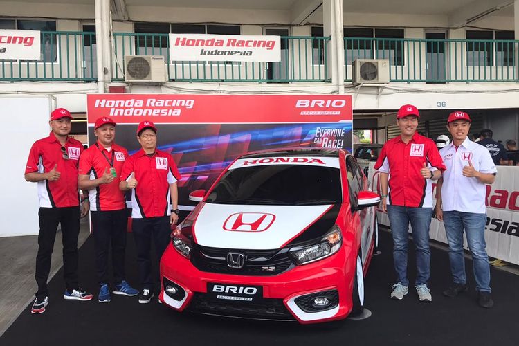 Tim Honda Racing Indonesia umumkan turun di kelas balap 1.200 cc dengan All New Brio
