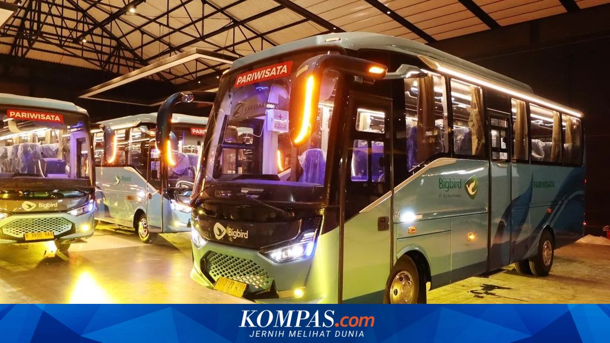Big Bird Luncurkan Bus Baru, Sudah Pakai Jok Kulit