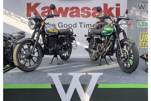 Kawasaki W175 Street Pakai Pelek Alloy Meluncur, Harganya Rp 25,2 Juta