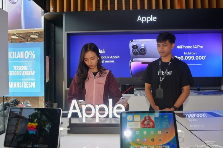 Di Blibli Flagship Store Bali, konsumen dapat melakukan tukar tambah dengan nilai mencapai Rp 3 juta khusus untuk produk Apple. 