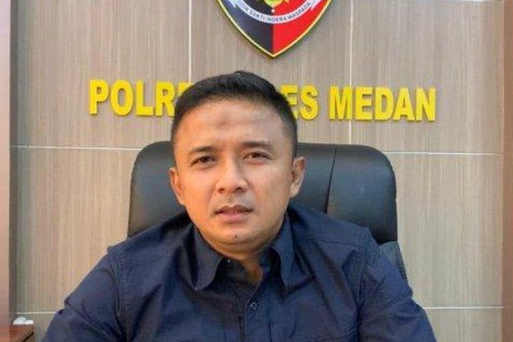 Kasat Reskrim Polrestabes Medan, Kompol Teuku Fathir Mustafa. 
