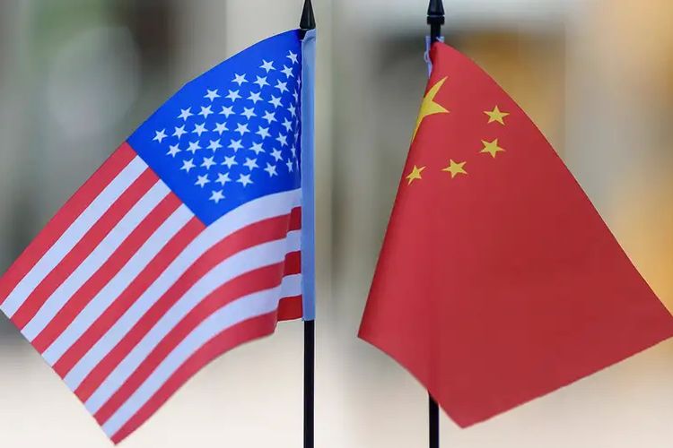 Gambar ilustrasi hubungan China-AS.
