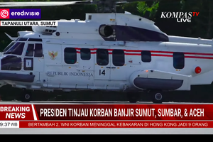 Dari Tapanuli Tengah, Prabowo Terbang ke Lokasi Banjir Aceh Pagi Ini