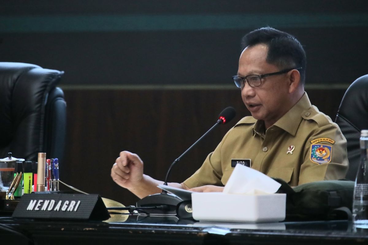 Menteri Dalam Negeri (Mendagri) Muhammad Tito Karnavian 