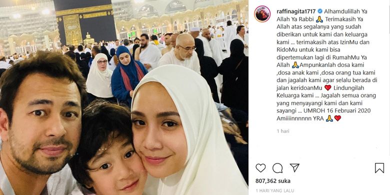 kejadian aneh di mekkah 2020 Komentar Berita Ulang Tahun di Mekkah Raffi Ahmad 