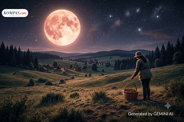 Strawberry Moon 2026: Fenomena Bulan Purnama Juni, Ini Jam Puncaknya