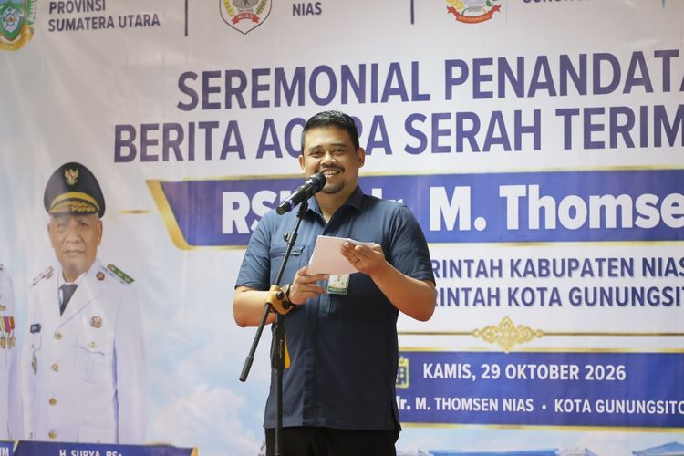 Gubsu Bobby Nasution Siapkan Beasiswa bagi 20 Dokter untuk Penuhi Kebutuhan Spesialis di Kepulauan Nias