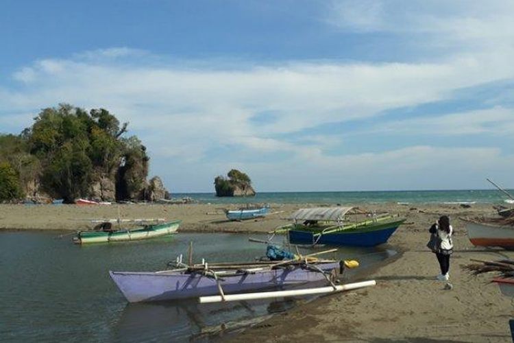 Tanjung Silar dan Pantai Patokan Boltim Sepi Pengunjung 