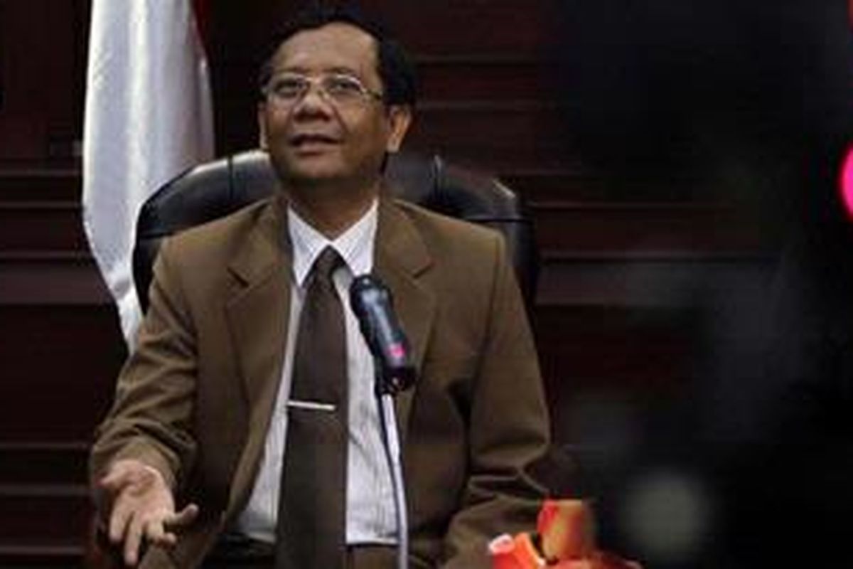 Ketua Mahkamah Konstitusi Mahfud MD