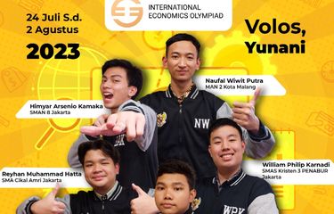 5 Siswa Indonesia Lawan 50 Negara pada Olimpiade Ekonomi Internasional