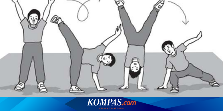 Gerakan Meroda Pengertian Teknik Dasar Dan Manfaat Halaman All Kompas Com