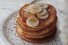 Resep Pancake Pisang Takaran Sendok, Tidak Perlu Mixer