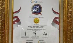 Sukses Jalankan Fungsi Kehumasan, Kementan Raih Penghargaan Top GPR Award 2022