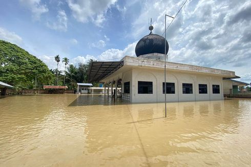 Tanggul Jebol, 2 Desa di Aceh Utara Terendam Banjir