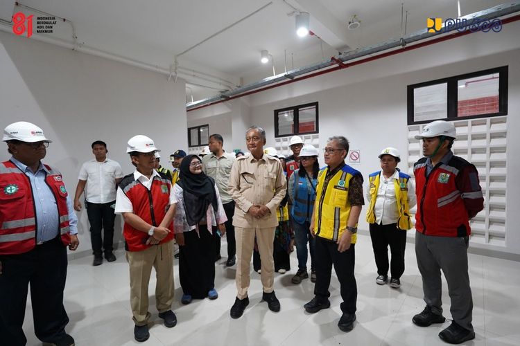 Sidak Sekolah Rakyat Bali Rp 255 Miliar, Menteri PU Soroti Kegagalan Drainase