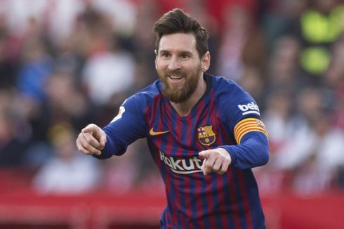 Kata-kata Pertama Lionel Messi Usai Pecahkan Rekor Gol Pele