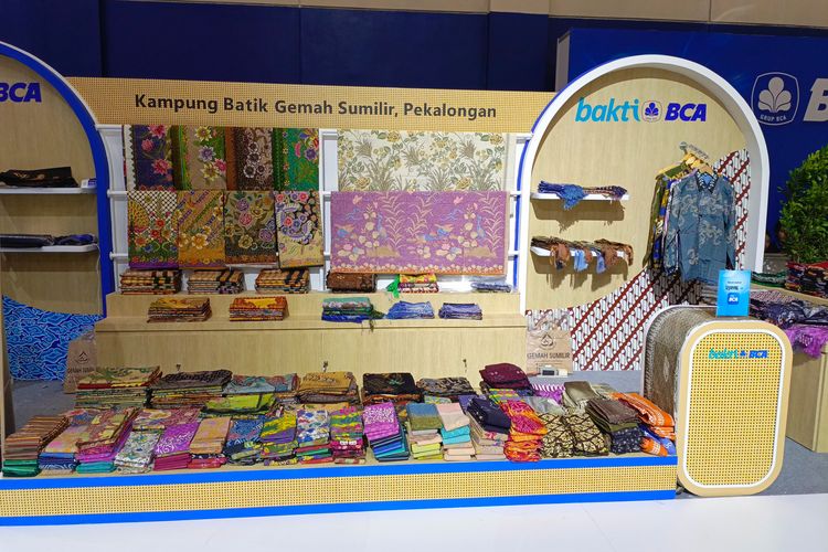 Kampung Batik Gemah Sumilir, Pekalongan 2023 di BCA Expo 2023, Jum'at (8/9/2023)
