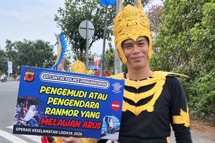 Operasi Patuh Lodaya 2026 di Pangandaran Libatkan Replika Eyang Jagaresmi
