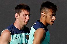 Neymar Masih Jauh di Bawah Messi
