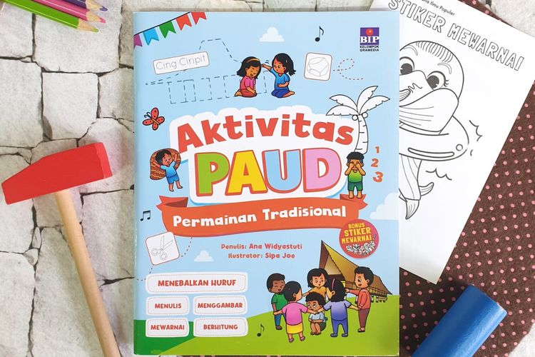 Buku Aktivitas PAUD: Permainan Tradisional 