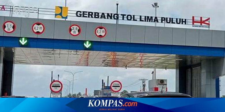 Kepadatan Lalu Lintas Meningkat Sebelum Tarif Berlaku di 2 Ruas Tol Trans-Sumatera